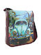 Damentasche Schultertasche Burgundisch