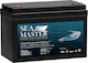 Sea Master Batterie Boot mit Kapazität 75Ah