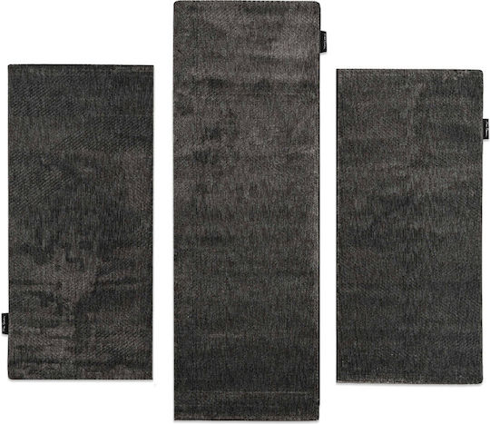 Balsan Amelia Bedroom Rug Set Anthracite 3 Pieces Balsan Amelia Bedroom Rug Set Anthracite 3 Pieces