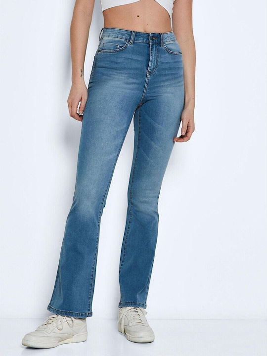 Ψηλόμεσο Γυναικείο Jean Παντελόνι Καμπάνα σε Bootcut Εφαρμογή