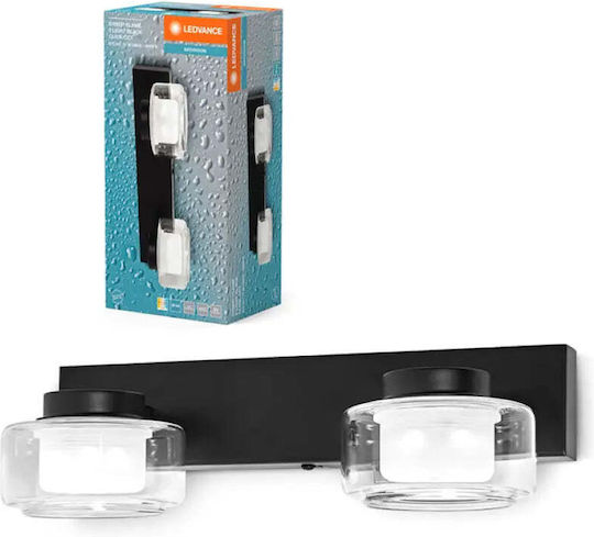 Ledvance Modern Lumină de Perete cu LED Integrat și Lumină Alb Reglabil Negru