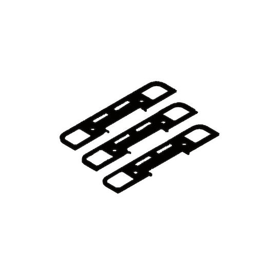 Set Accesorii Pentru Zăvor Încuietoare Negru Electra Set.235n.inc