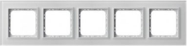 Sonata Wall Switch Frame White Frosted Glass R-5rgc 78 00