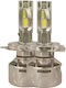 Andowl Lampen Auto H4 LED 2Stück