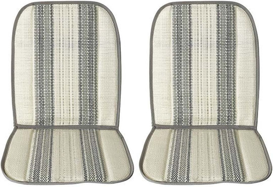 Car Seat Back 2pcs Mat Arizona Gray