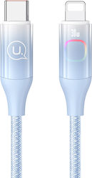 Eko 30w Typ-C Zu Lightning 1.2m Ladekabel Display Xm LED Hintergrundbeleuchtung Blau