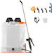 Pulverizator cu presiune 18V cu Baterie 2Ah cu Capacitate 12lt în culoarea Alb