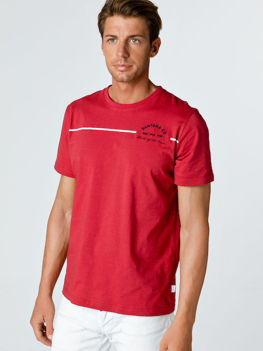 Santana T-shirt Κόκκινο