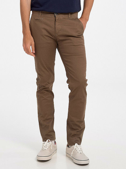 Rook Men's Trousers Elastic Brown