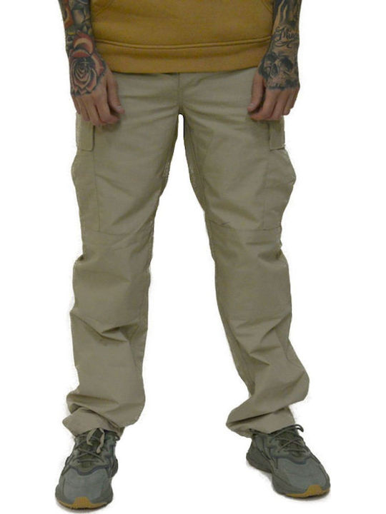 New Cult Παντελόνι Cargo Beige