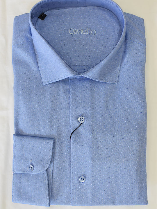 Long Sleeve Light Blue Shirt
