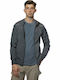 Herren Fleecejacke mit Kapuze Blue Navy