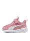Flyer Kids Sports Shoes Running with Hoop & Loop Closure Pink