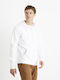 Sweatshirt with Hood Optical White