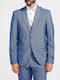 Roberto Fabiani Лятно време Мъжки Костюм Sky Blue
