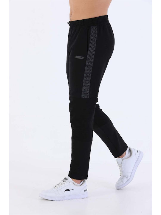 Παντελόνι Φόρμας με Λάστιχο Μαυρο (black)