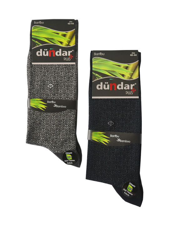 Dundar Чорапи с Дизайн Gray 2Пакет