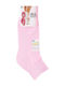 Dal Damen Einfarbige Socken Rosa 1Pack