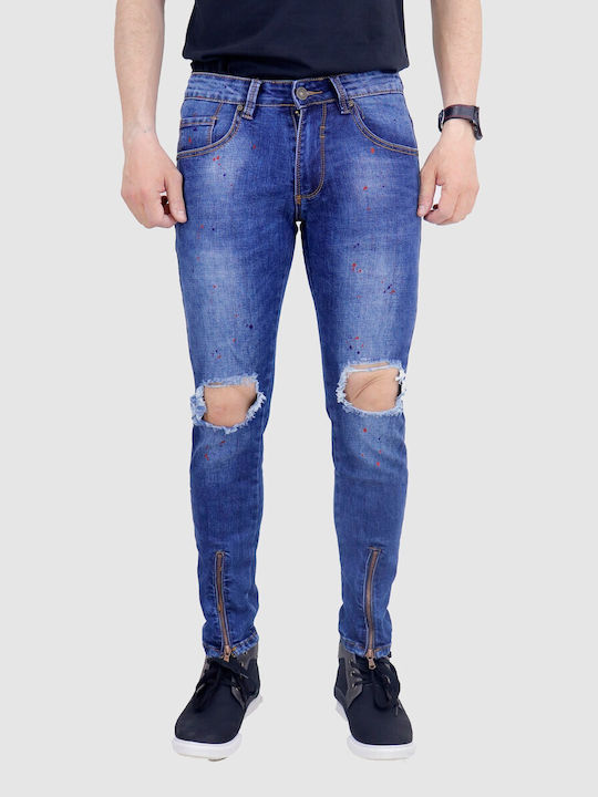 Men's Jeans Pants Blue