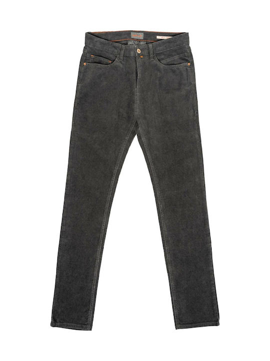 Ανδρικό Παντελόνι Τζιν με Slim Εφαρμογή Grey