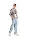 Men's Jeans Pants with Loose Fit Blue