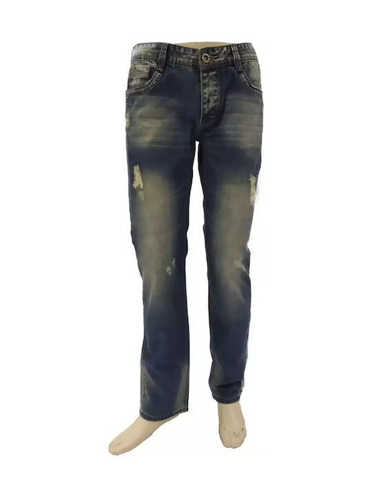 Men's Jeans Pants Navy Blue