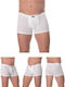Men's Boxers White 4Pack