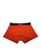 Herren Boxershorts Orange 1Packung