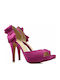 Pumps mit Stiletto-Absatz Fuchsie