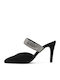 Pumps mit Stiletto-Absatz & Riemchen Silber