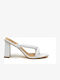 Leder Sandalen Weiß