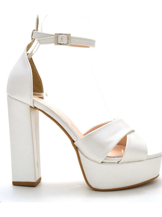 Zoukis Sandalen Weiß