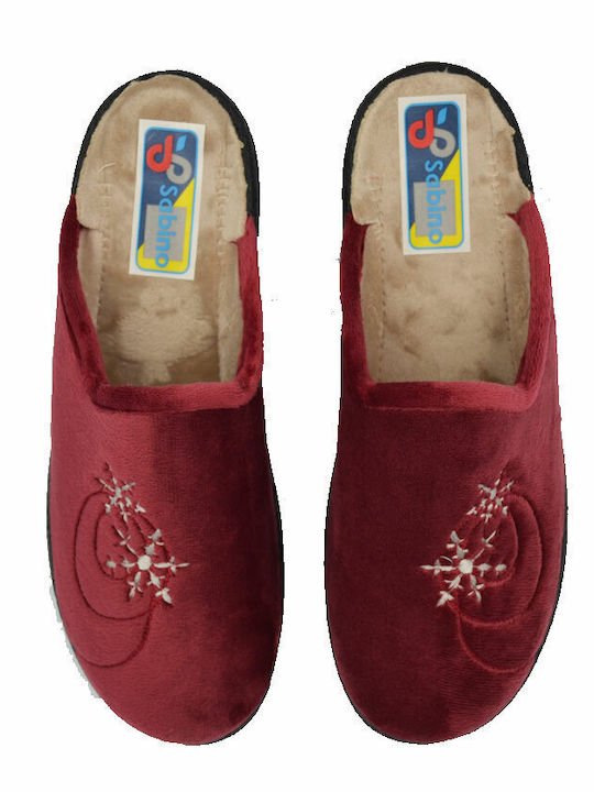 Anatomical Women's Slippers Burgundy