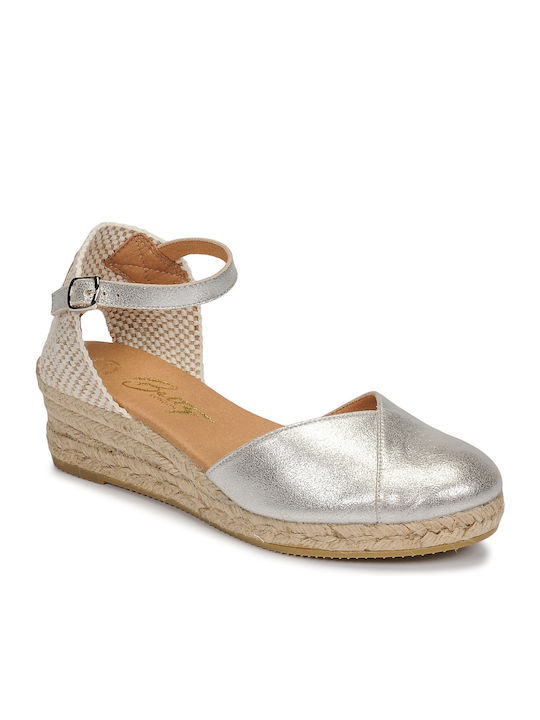 Betty London Inono Damenplattformen Silber