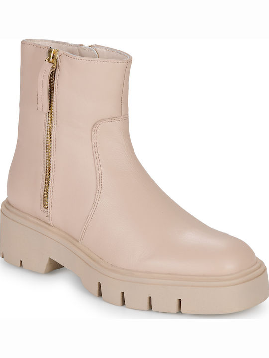 Stiefeletten Damen Weiß