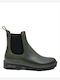 Damen Chelsea Stiefeletten Khaki