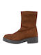 Wildleder Stiefeletten Damen Braun