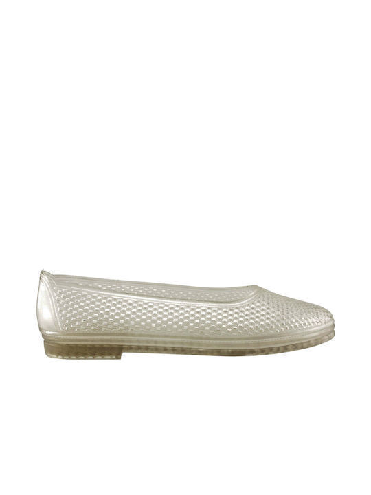 Damen Strandschuhe Transparent