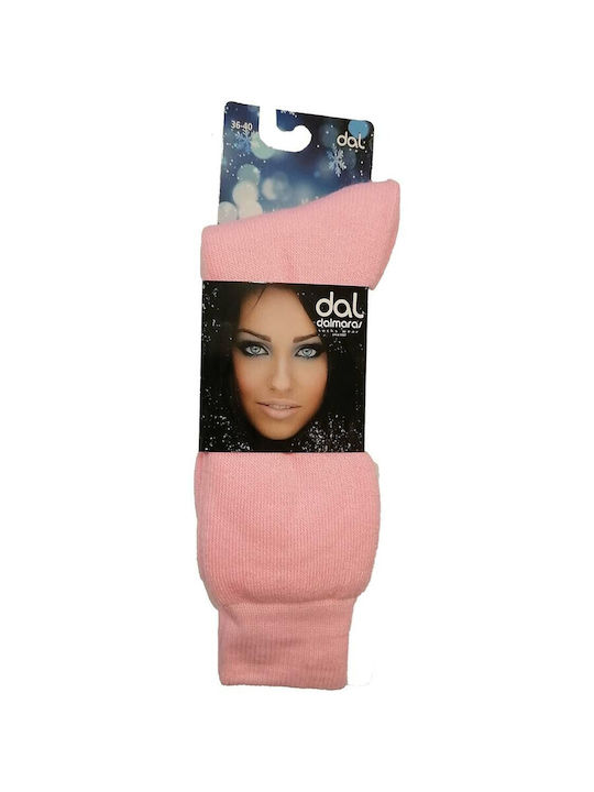 Dal Damen Thermo Socken Rosa