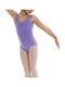 Kids' Wide Strap Bodysuit Grad Ballet Purple