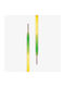 Urban Classics Men White Flat Shoelaces 120cm Rainbow 10153p-rain