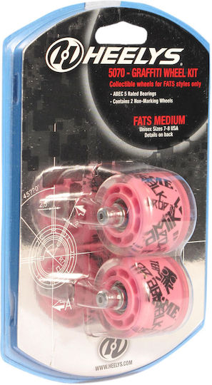 Heelys Graffiti Abec Medium 5070-p471 Unisex Kids Roller Wheels