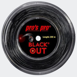 Pro's Pro Χορδή Τένις Μαύρη 200m, Φ1.28mm