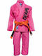 Okami Gi Uniform Jiu Jitsu Rosa