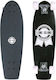 Long Island Longboards 7.5" Complete Longboard Μαύρο