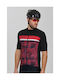 Endurance Bărbați Mâneci scurte Tricou de ciclism Roșu