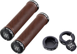 Reverse Grip Nico Vink Lock On 30mm Brown Black Χειρολαβές