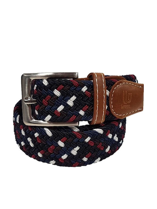 Legend Accessories Legend Men's Belt Fabric Blue