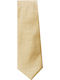 Luciano Faketti Men's Tie Monochrome in Yellow Color