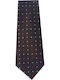 Luciano Faketti Men's Tie Printed in Brown Color
